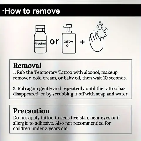 Röda personliga designade 8 best sales specialanpassad tatuering - №6