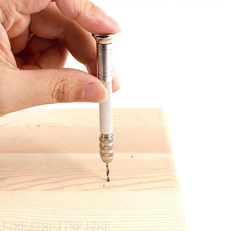 

J78F Hand Drill Bits Rotary Tools Set of 11 for Metal Manual Work DIY