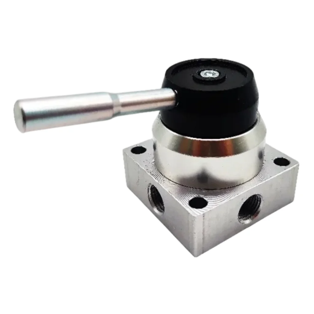 Manual 3-Position 4-Way Pneumatic Rotary Valve K34R6 Series for Industrial Automation Systems