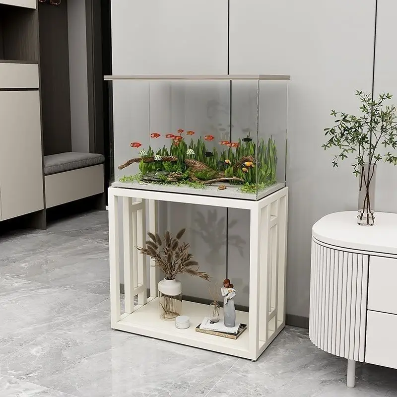 Living room fish tank rack special rack bottom metal super load-bearing integrated rack multi-layer simple