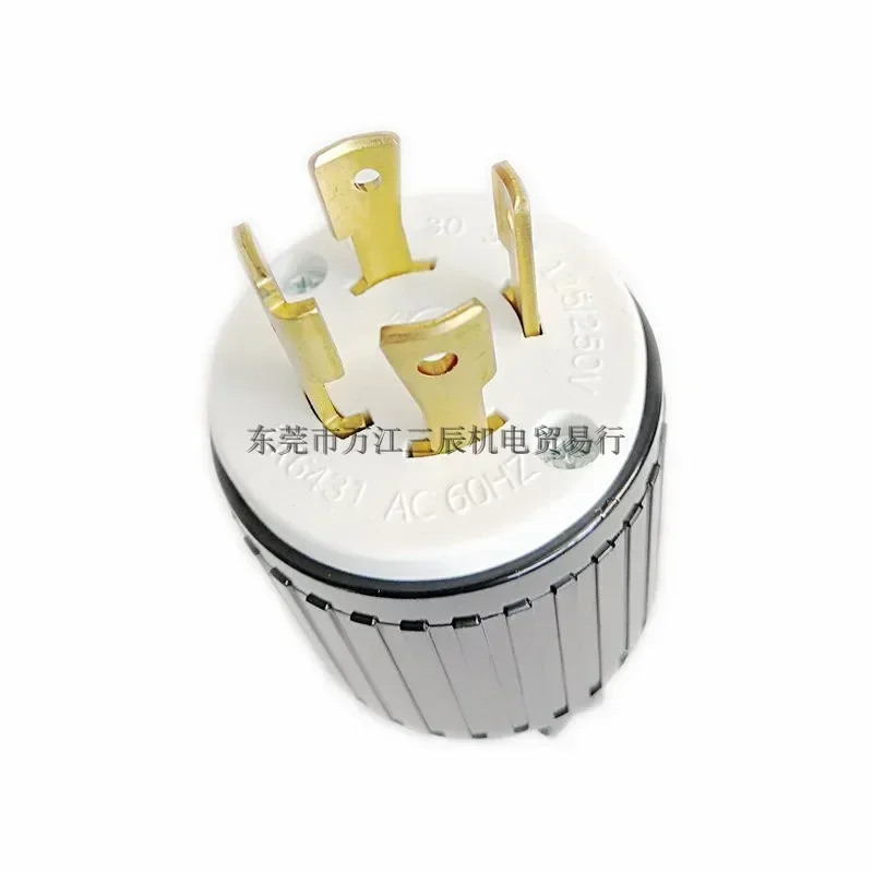 A182 Store L4-30 NEMA US Standard Lead-on Plug LK-643 W30A25/250V UL Industrial