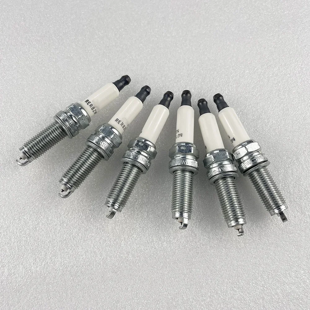 

NBJKATO Brand New Genuine 6PCS Spark Plug SP149125AE, SP149125AD RER8ZWYCB4 For Jeep Wrangler Grand Cherokee Dodge Charger