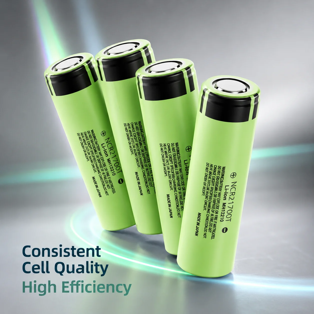 21700 3.7V 6000mAh High Capacity Lithium Cell, Rechargeable Battery for Power Bank, Charger & Custom DIY Battery Pack