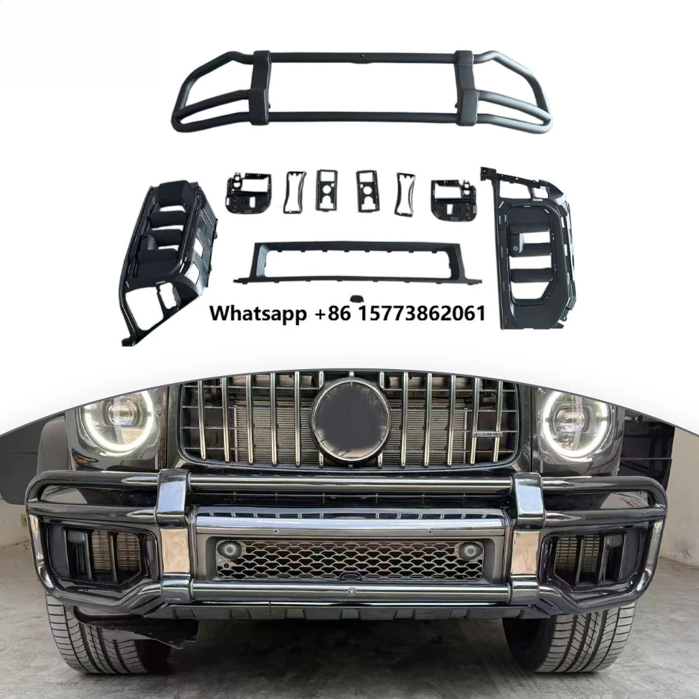 

2025y G Class W465 G63 Front Guard Front Bumper Guard G63 Bull Bar Exterior Head Protector Bar Auto Upgrade Replace Accessory