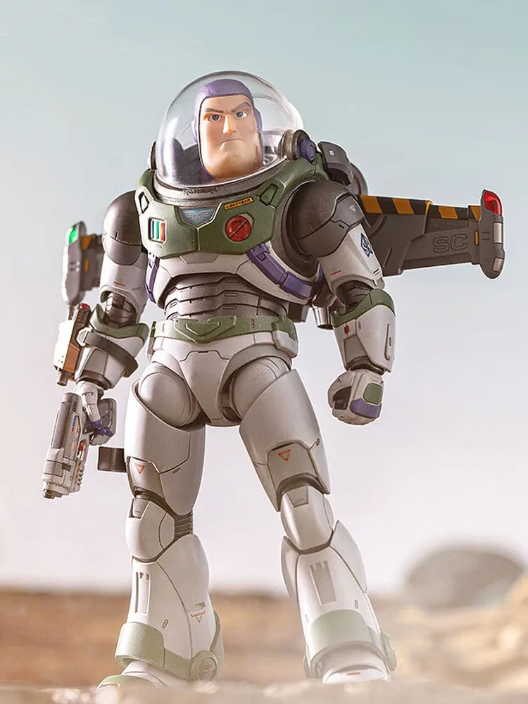 

Подвижная кукла Buzz Lightyear из сплава, резонансная фигурка, модель куклы, настольное украшение, подарок на день рождения, анимационная периферийная фигурка