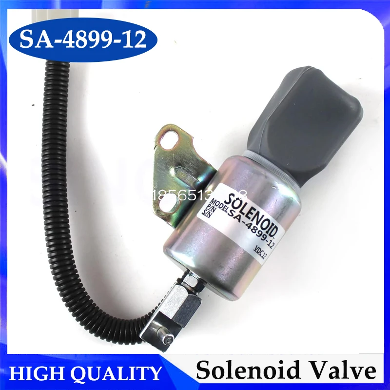 

Fuel Shutoff Solenoid SA-5176-12 SA-4899-12 1756ES-12SUC5B1S5 12V for Diesel Engine D722 D902 Z482 BX102220