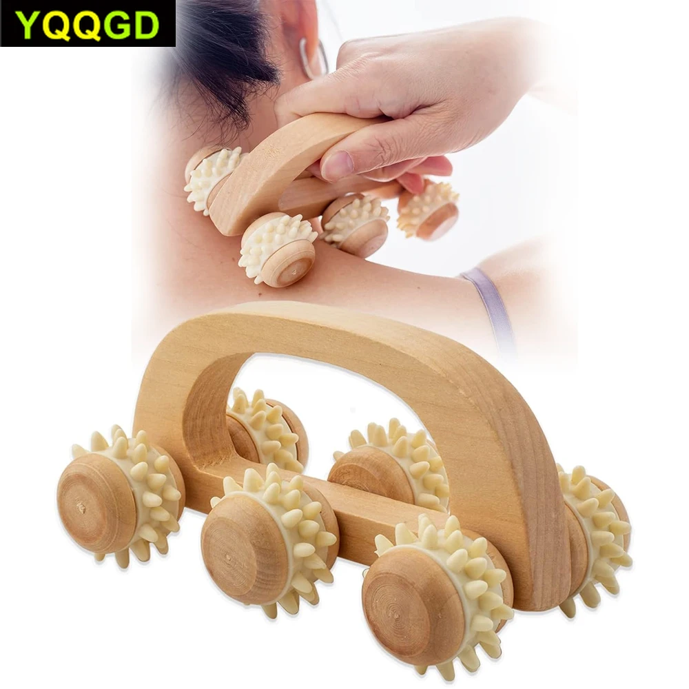 

Wood Trigger Point Massage Gua Sha Tools,Professional Lymphatic Drainage Tools,Wood Therapy Massage Tools for Back Leg Hand Face