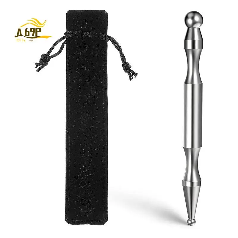 A69P-Stainless Steel Acupuncture Pen, Trigger Point Massage Pressure Point Fascia Tool For Face Finger Massage Body Muscle