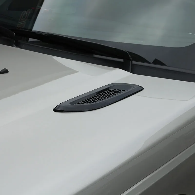 ABS غطاء منفذ المحرك ملصق الكسوة ، إكسسوارات السيارات ، لاند روفر ، رانج روفر إيفوك فوغ ، فريلاندر 2 ، ديسكفري سبورت LR4 #6