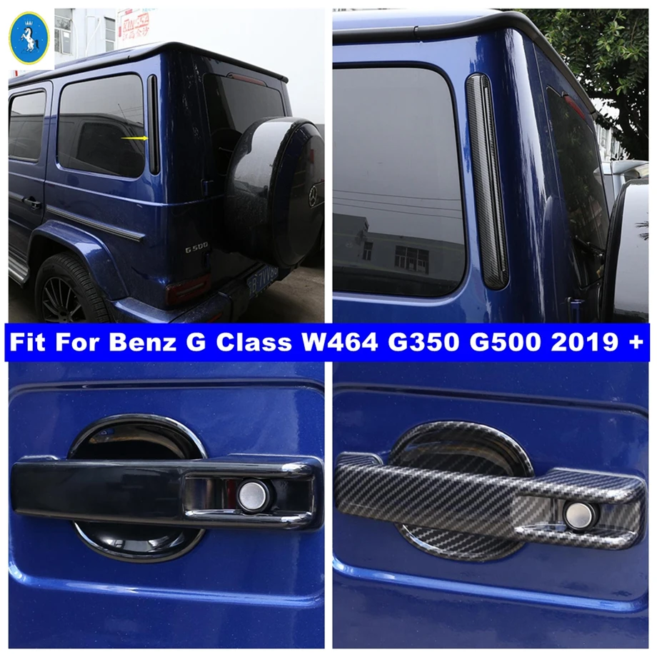 

ABS Car Accessories Rear Window Spoiler / Door Handle / Bowl Cover Trim For Mercedes-Benz G Class W464 G350 G500 2019 2020 2021