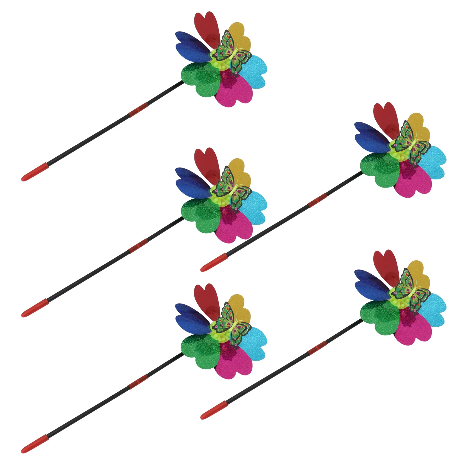 

5 Pcs Colorful Sequin Windmill Windmills Outdoor for The Children’s Toys Childrens Sunflower Grinder