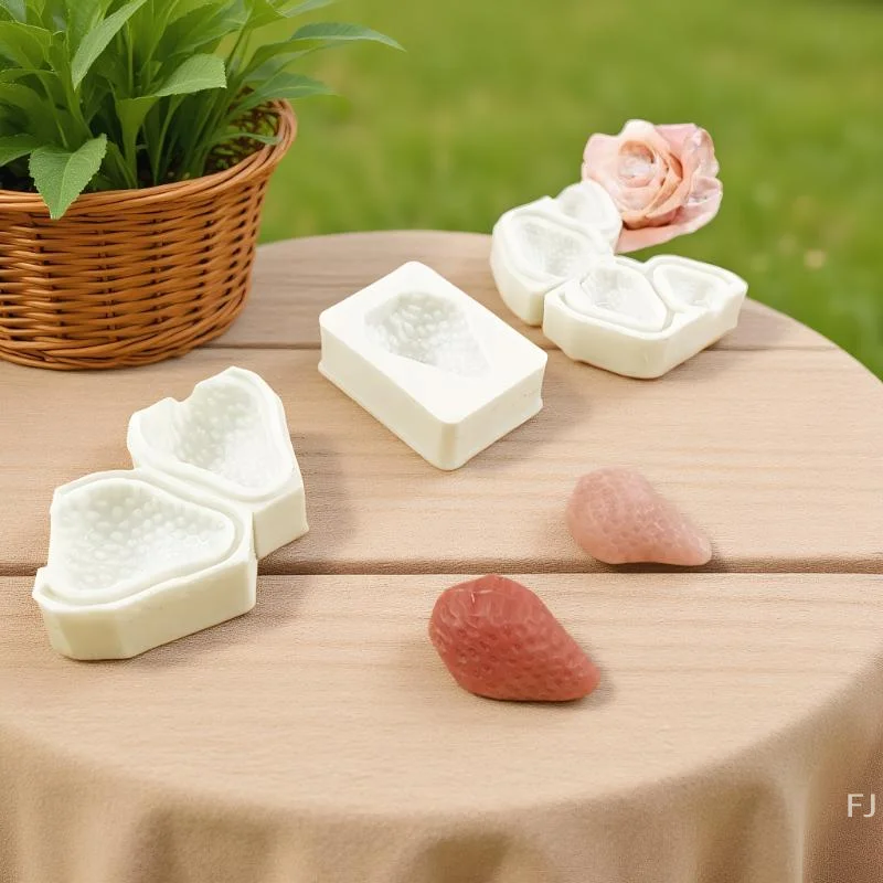 

[YU] 3D клубничная силиконовая форма DIY ручная работа помадка украшение торта мусс торт шоколадная форма