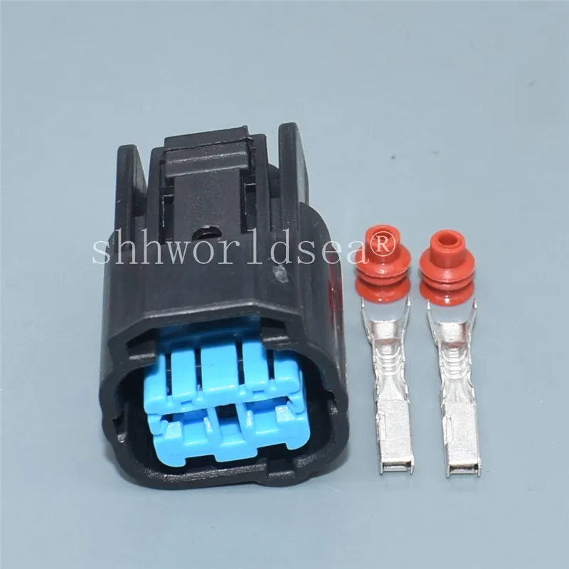 2/100 2 Pin Waterproof Electrical Automotive Cable Socket Female Connector 6189-0593 6189-0552 for Honda Jazz GD3 Engine Gearbox
