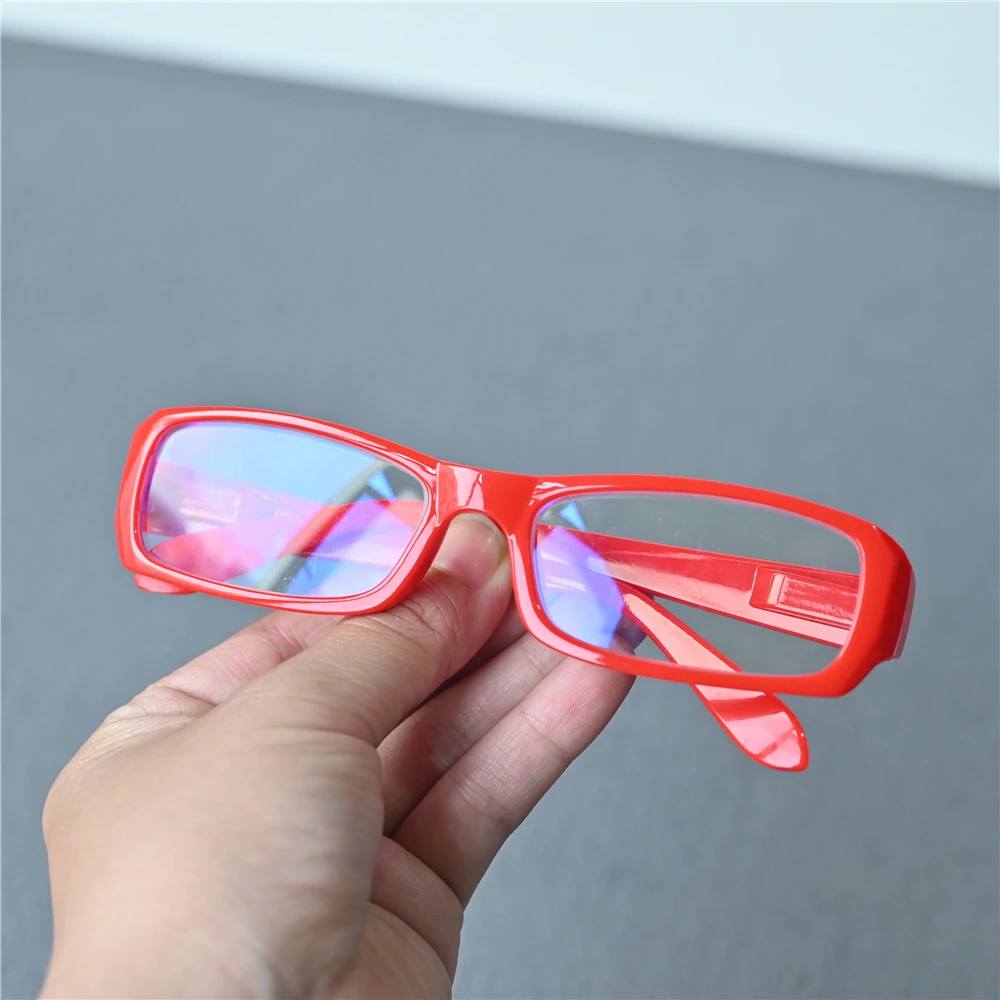 Vazrobe Small White Reading Glasses Women Men Eyeglasses Frame Diopter Nerd Clear Anti Blue Reflection Narrow Face Spectacles