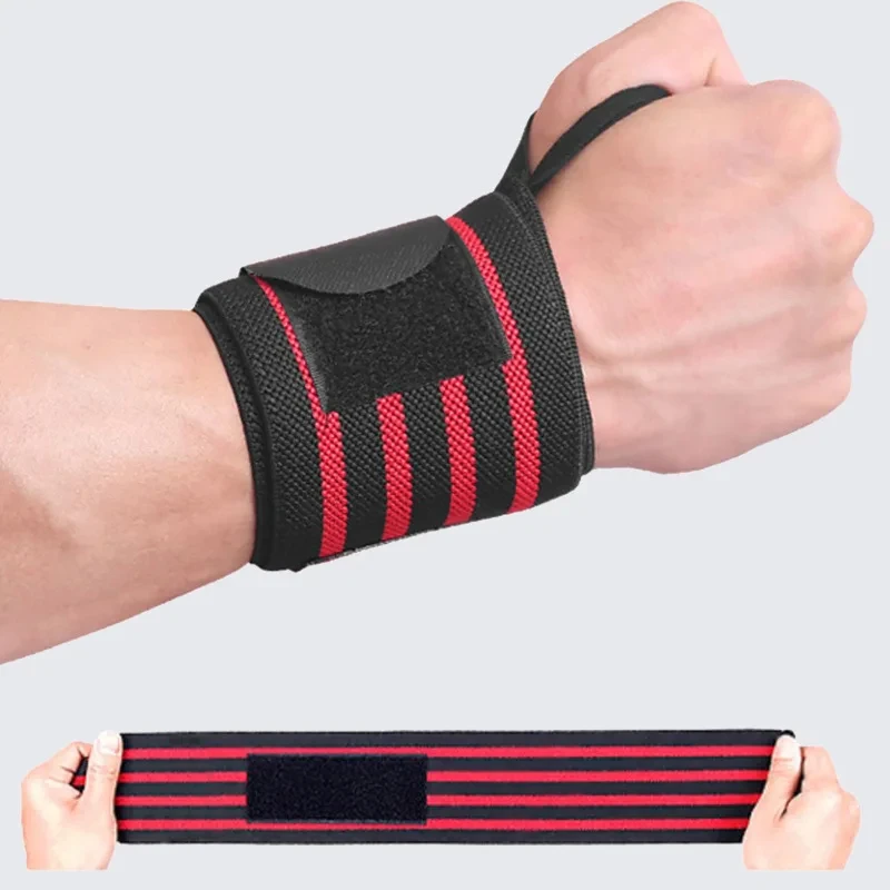 Wristband Wrist Support Brace Straps Wrist Gym Wraps Bandage Fitness Gym Training Strength Weight Lifting Protective Equipment