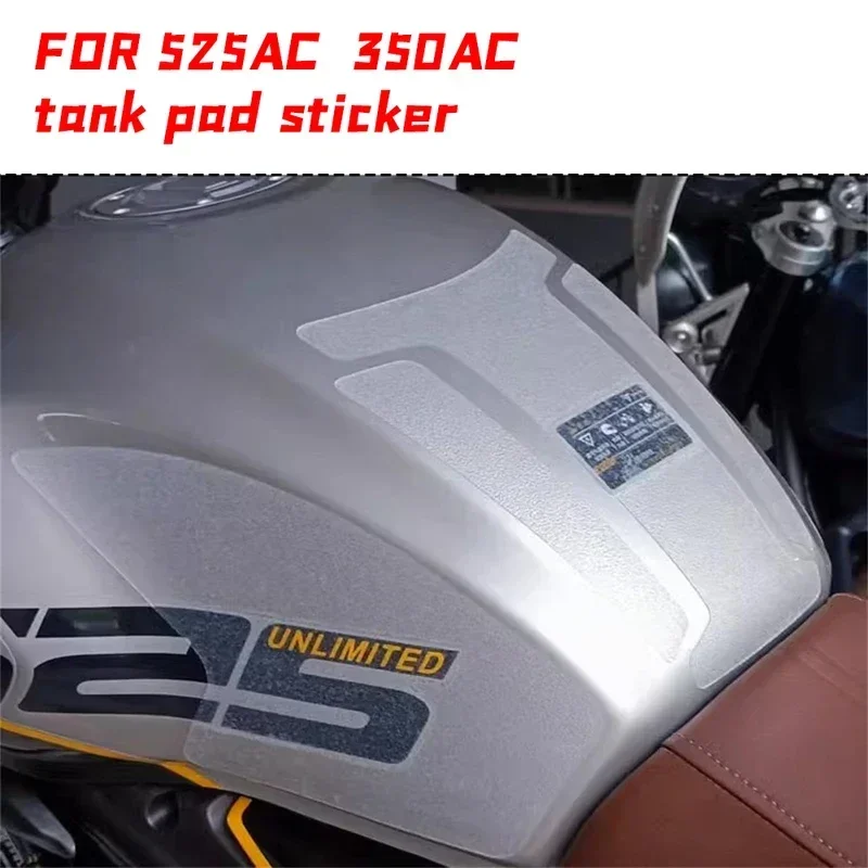 Anti slip fuel oil tank pad side knee grip decal protector sticker padfor Loncin Voge 525ac 525 ac 350ac 350 ac 2022 motorcycle