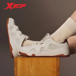 Xtep Skateboarding Shoes For Men 2024 Summer Casual Men's Skate Shoes Non-Slip Breathable Lightweight Soft Sneakers 876219310023