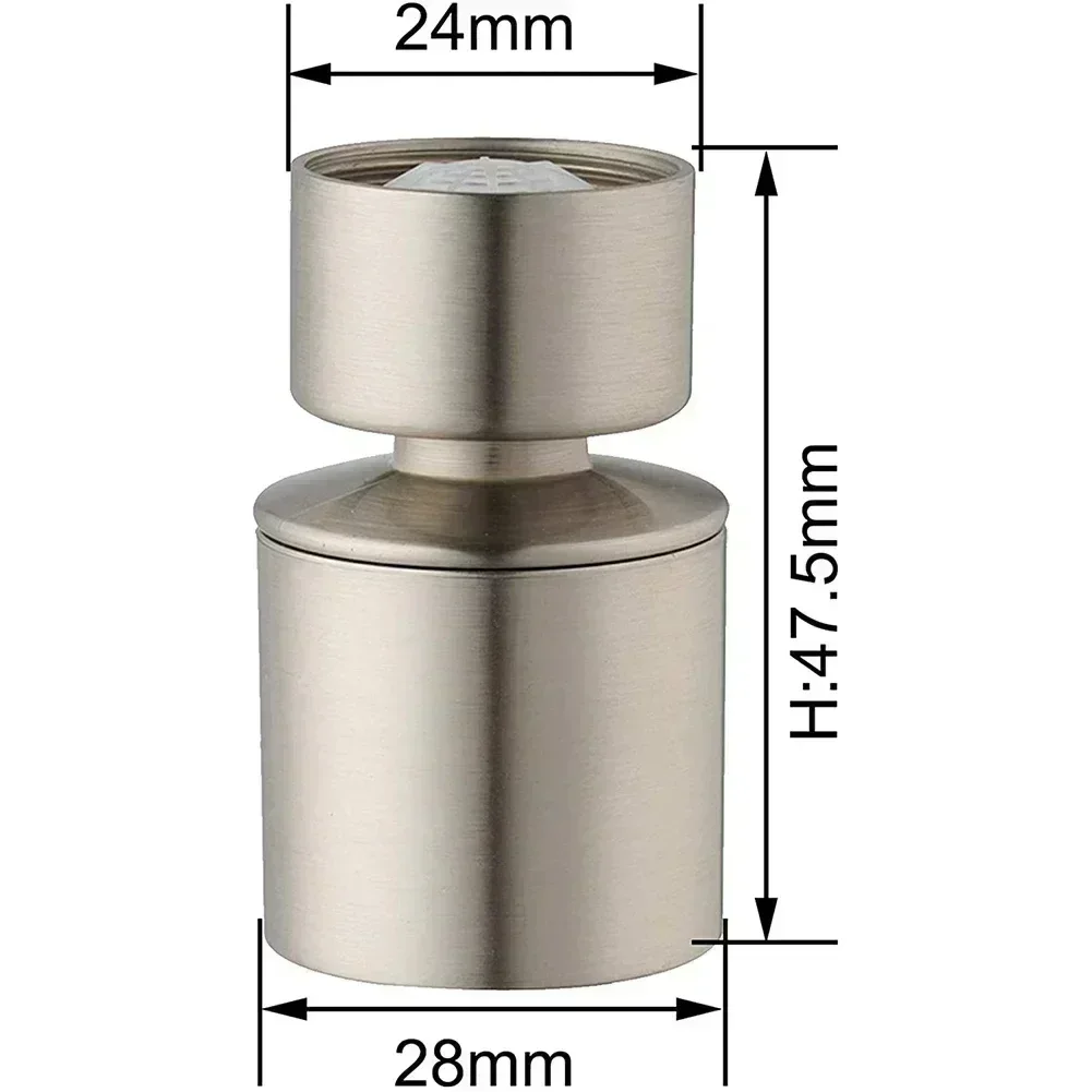 Kitchen Tap Aerator Rotate Swivel End Diffuser Female Thread Faucet Adapter Save Energy Tap Aerator Bathroom Accessories