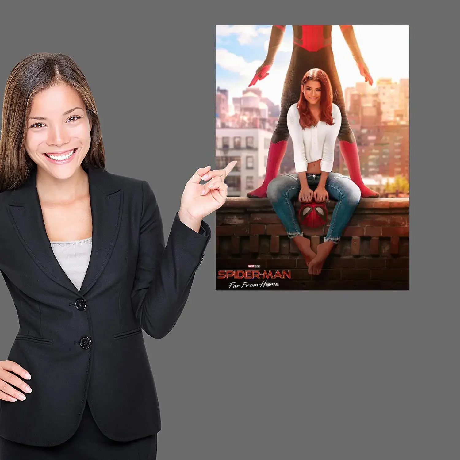 zendaya actor Canvas Art Poster, Wall Art, Picture Print, Modern Family, Bedroom Decor, Posters