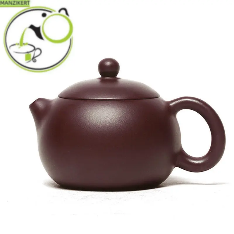 

200ml Yixing Purple Clay Teapots Famous Handmade Xishi Tea Pot Raw Ore Purple Eggplant Mud Kettle Chinese Zisha Tea Set Teaware