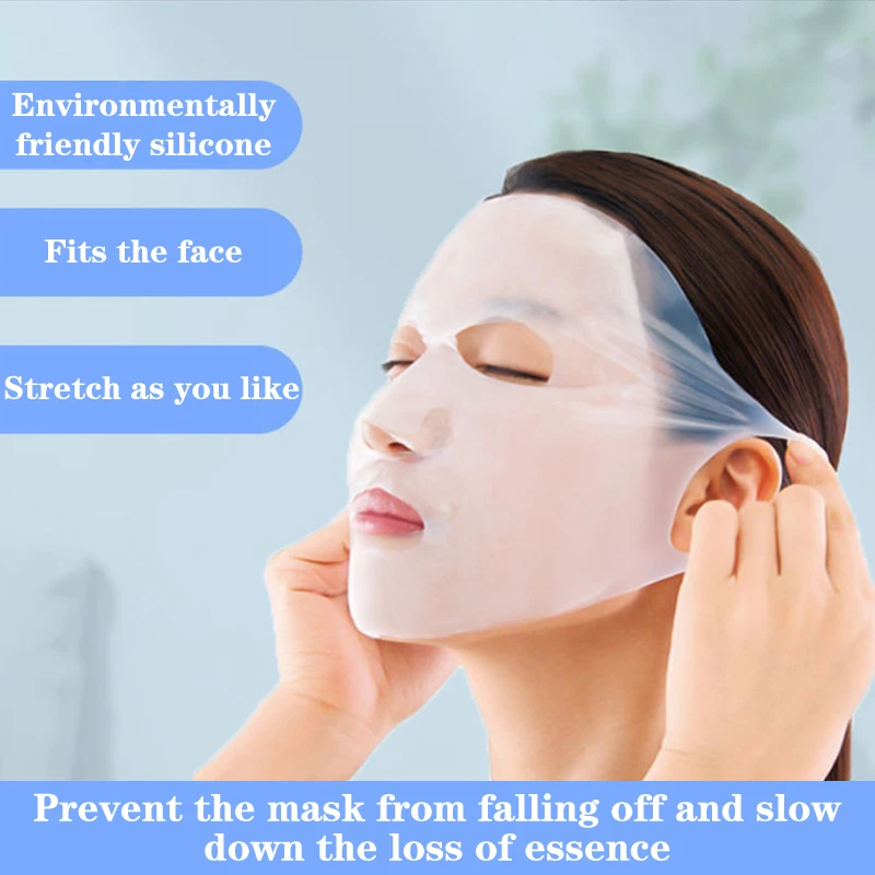 Silicone Mask Cover 3d Hanging Ear Type Anti-Slip And Anti-Fall Fixed Mask Auxiliary Device Fresh-Keeping Mask Protective Cover