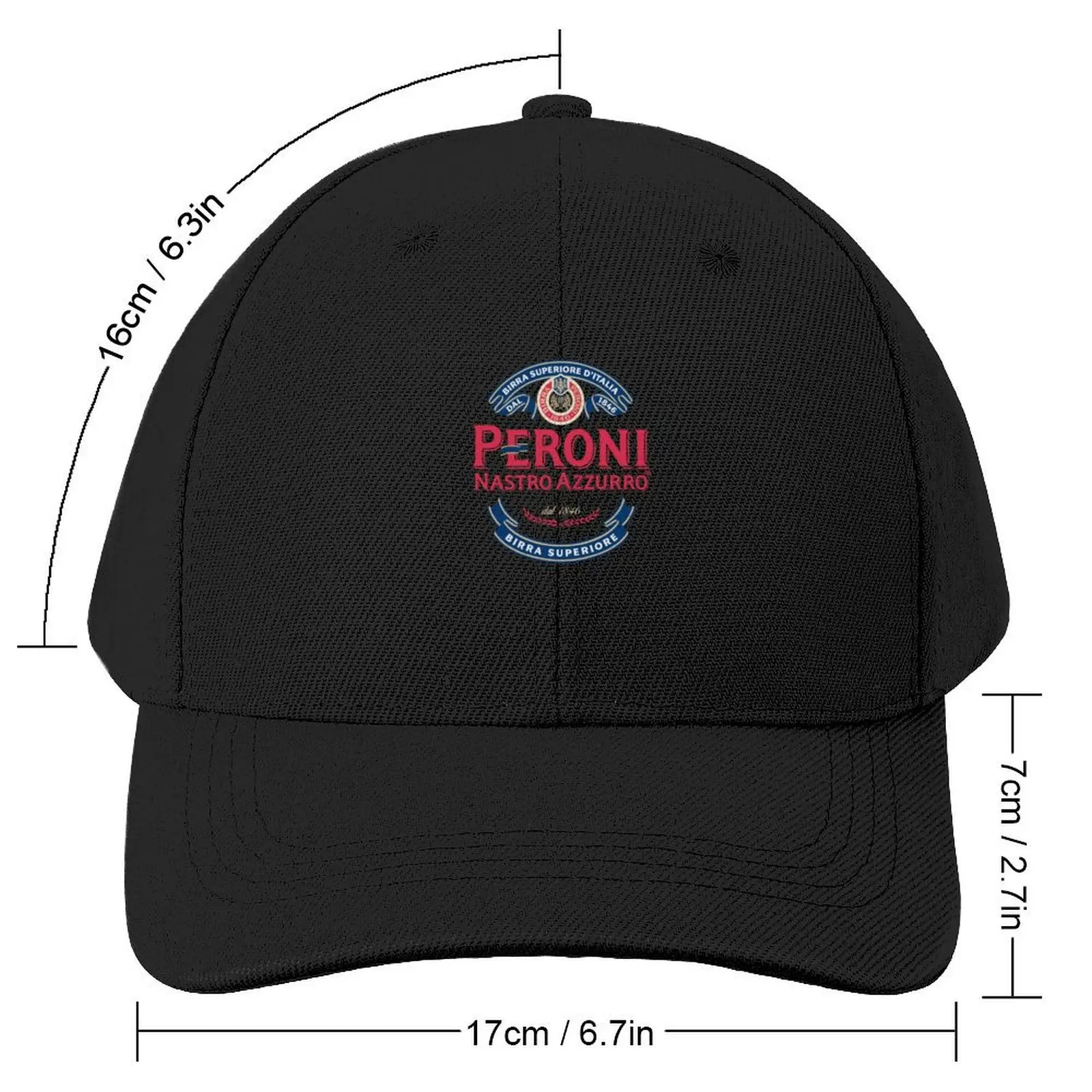 feelings Peroni Brewery contact Baseball Cap Luxury Cap Fashion Beach tea Hat Hat Luxury Brand For Man Women's