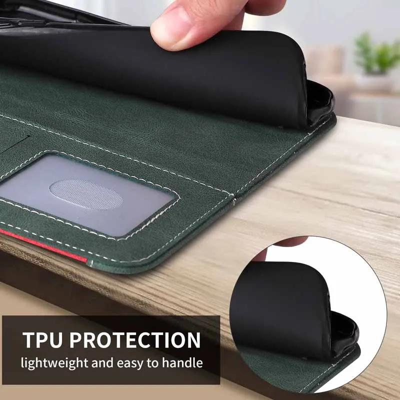 Leather Case For POCO X3 X4 X5 X6 F3 GT F4 F5 F6 C65 M3 M4 M5S M6 Pro 4G Flip Wallet Pocket Phone Cover for Xiaomi Redmi 12C 13C