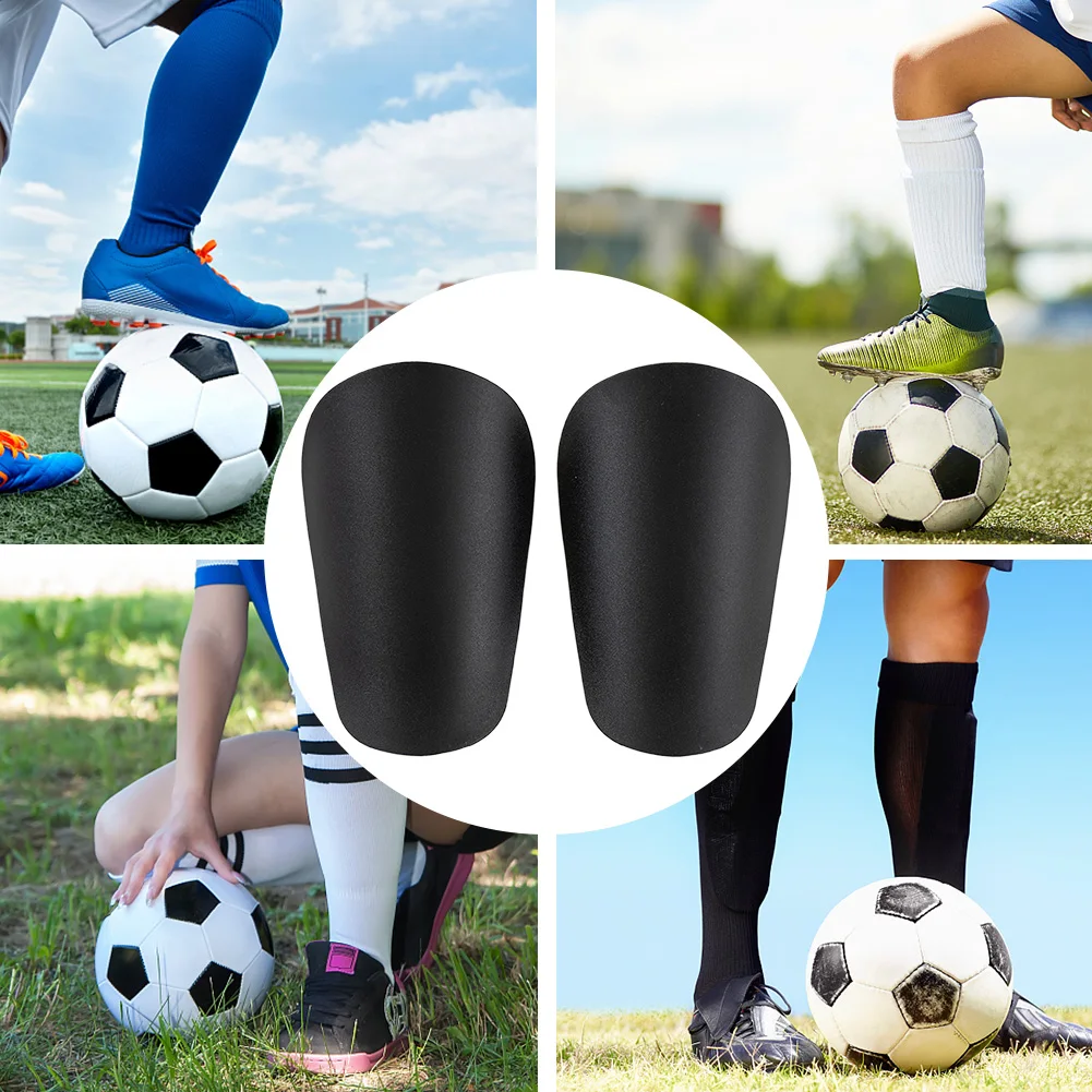 1 Pair Soccer Miniature Shin Guard Shock Absorbing Mini Shin Guards Lightweight Soccer Leg Protector for Kids Youth and Adults