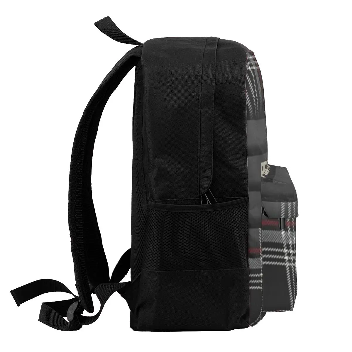 Tartan Plaid Recaros Student Backpack School Bag Hiking Travel Daypack for Boys Girls Fashion Bookbag Shoulder Bags view 3