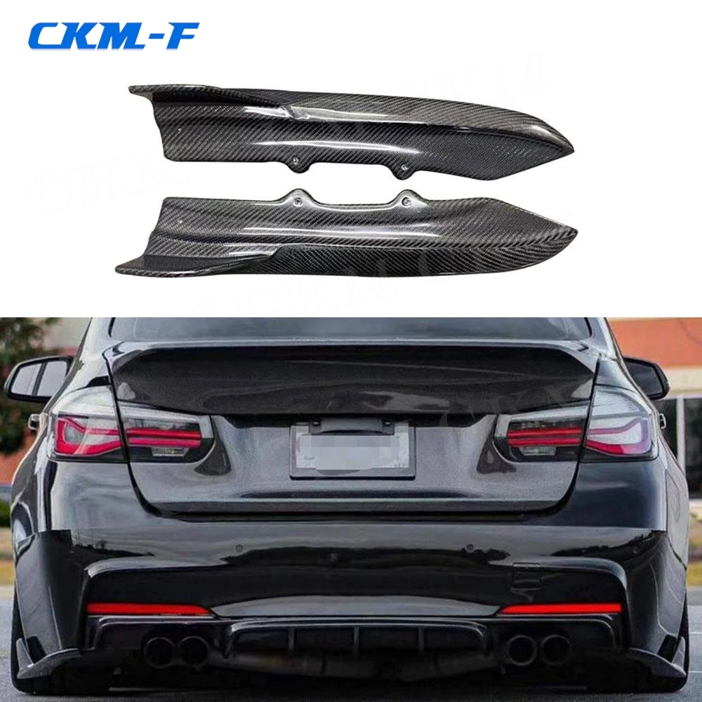 

Carbon Fiber Rear Bumper Lip Splitter Spoiler Side Aprons for BMW 3 Series F30 M Sport 2012-2017 Rear Splitters Lip Flaps