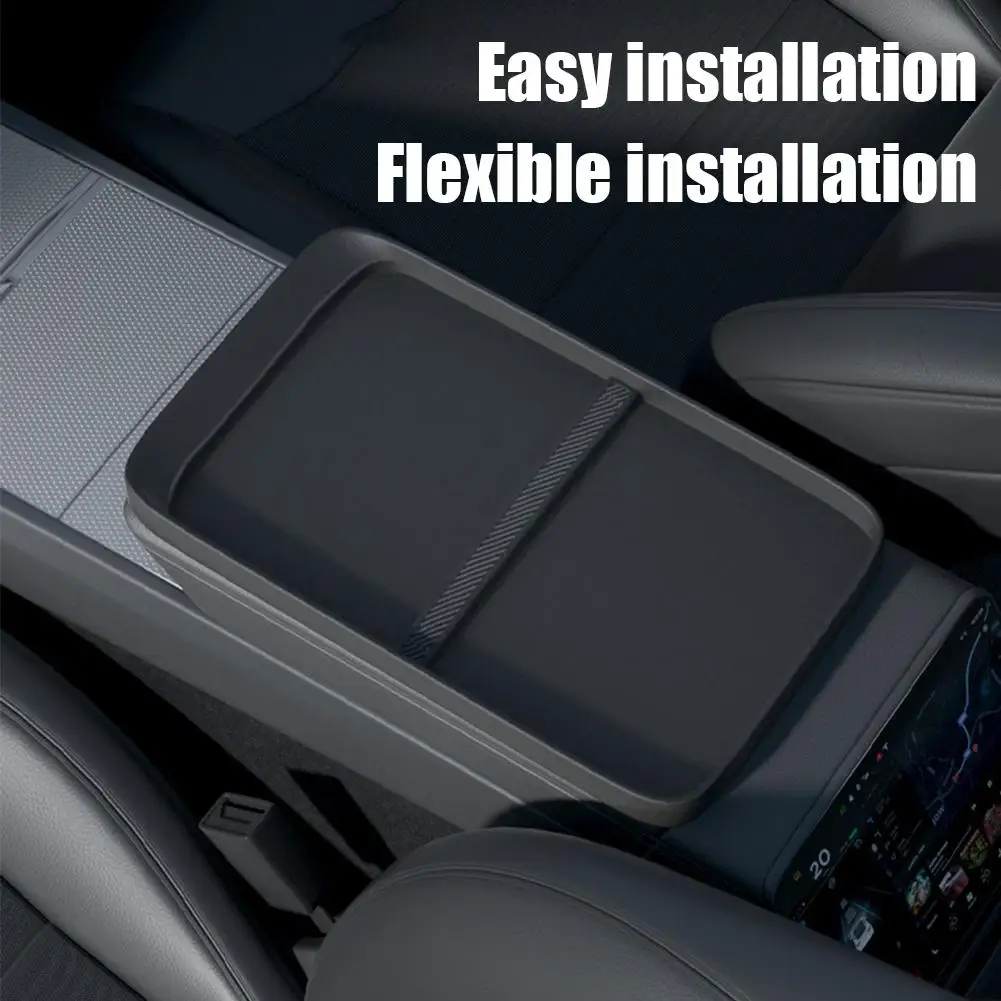 

for Tesla Model Y Juniper 2025 Highland 2024 2025 Center Console Organizer Tray Armrest Storage Box Tray Accessories J8V3