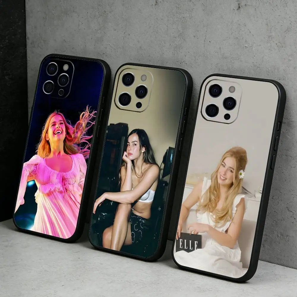 Чехол A-AddisonS R-Rae-e C-COACHELLA 2025 для iPhone 17, 16, 15, 14, 13, 12 Plus, Max, мягкий силиконовый, черный
