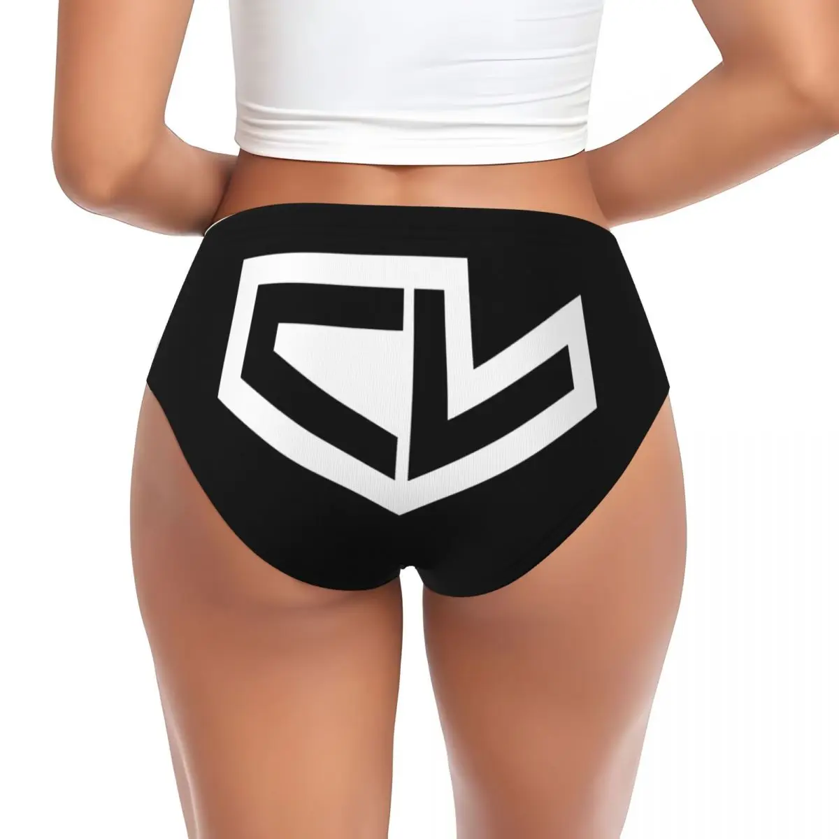 Custom Women CL Charles Leclerc Brief Panties Female Stretch Motorsports Racing Underwear Underpants