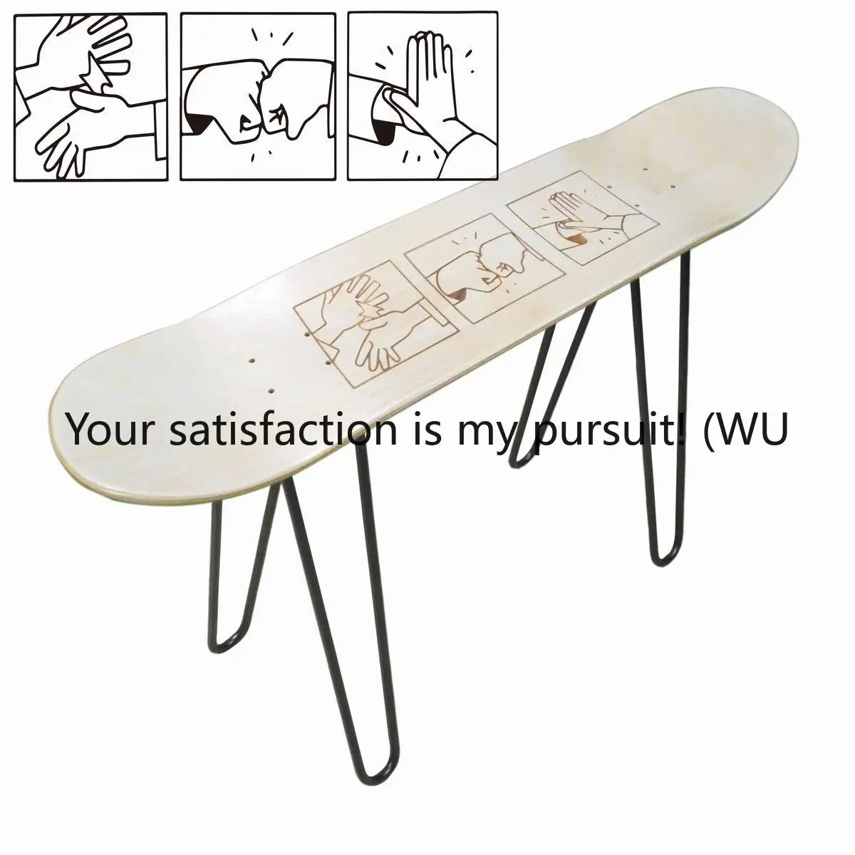 

Skateboard stools, brackets, skateboard chairs, long boards available