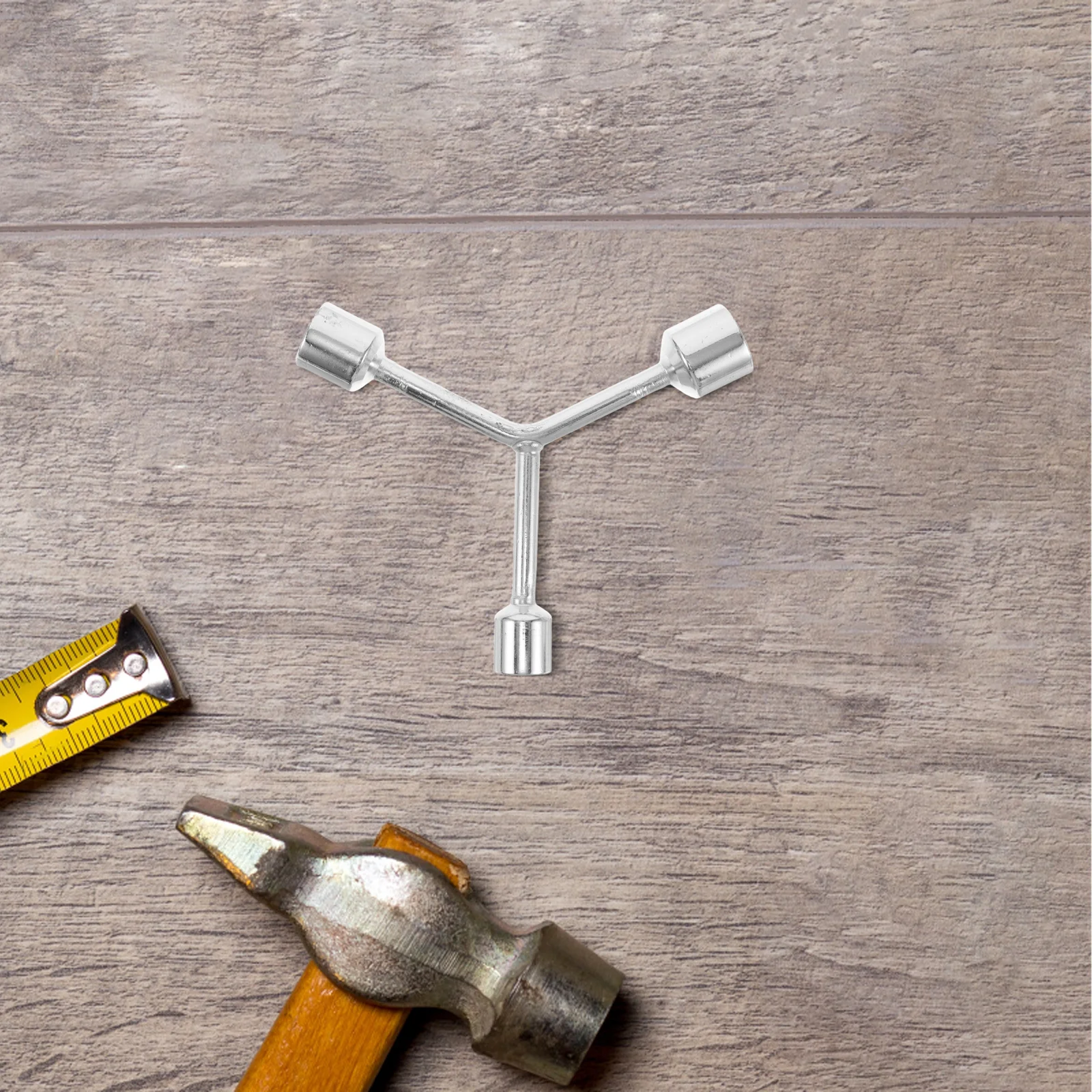 Three-Prong Socket Triangle Pool Table Wrench Thickened Y Type 3 Way Tool for Disassembly Maintenance and Tablecloth Replacement