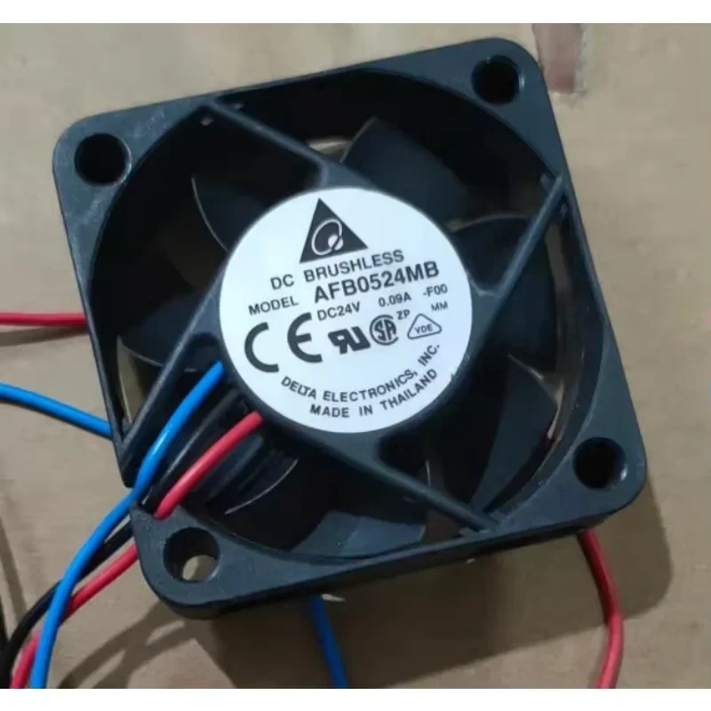 

Вентилятор охлаждения сервера Delta Electronics AFB0524MB F00 DC 24V 0.09A, 3-проводной, 50x50x15 мм