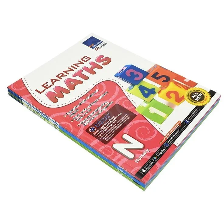 3 Volumes Sap Learning Maths Children Mathematics Book Singapore Kindergarten Textbook Kids Workbook