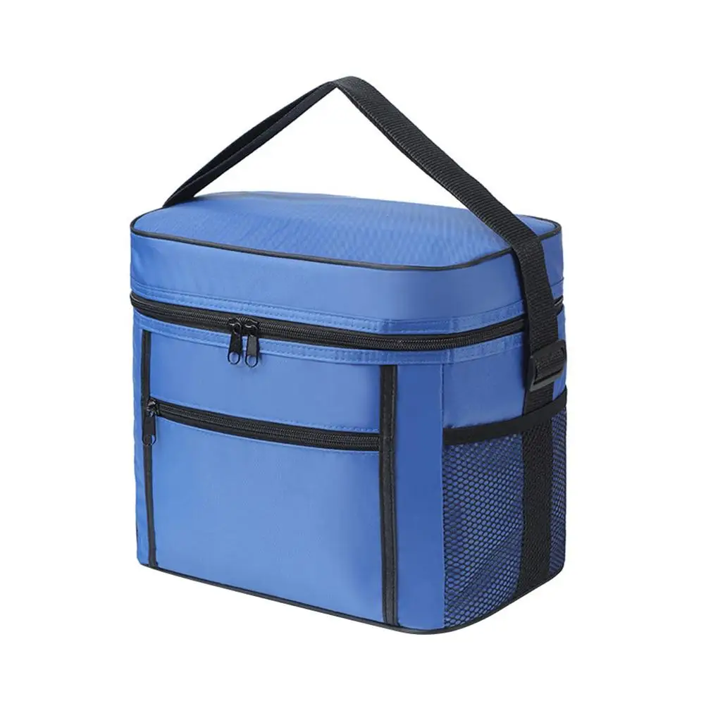 

Oxford Cloth Ice Bag Insulation Lunch Tote Waterproof Cooler Portable Picnic Bag Reusable Food Storage Heat