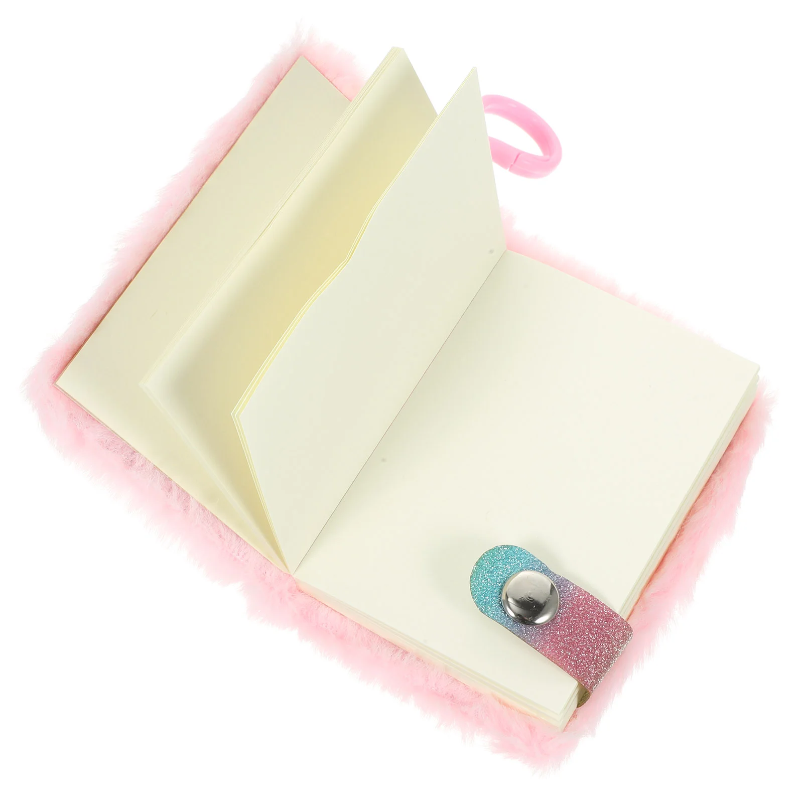 

Notebooks Fluffy Hanging Adorable School Diary Mini 1000X750X150CM for Writing Pink Child