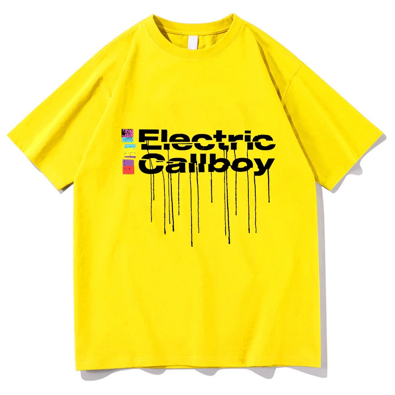 Electric Callboy T Shirts Men/women 100% Cotton Clothing Prevalent
