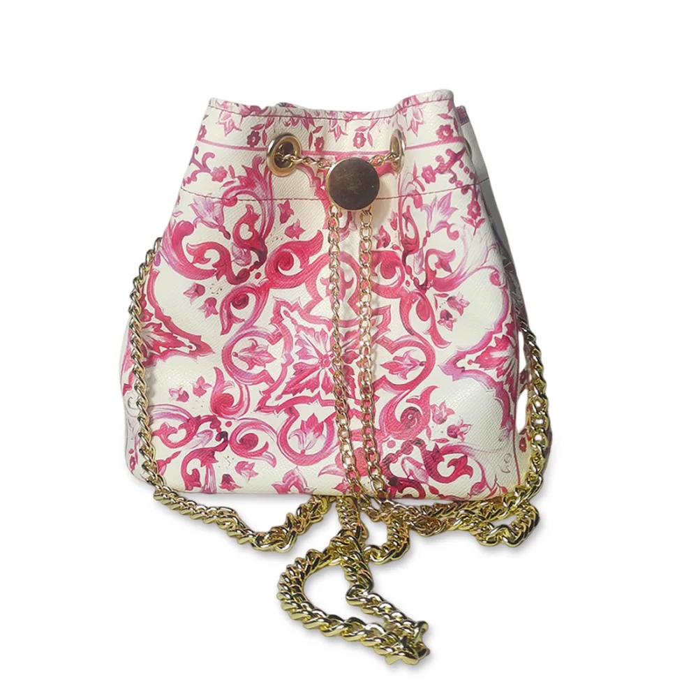 

Fashionable PU large-capacity portable bucket bag high-end foreign style small bag women's 2024 new one-shoulder crossbody bag