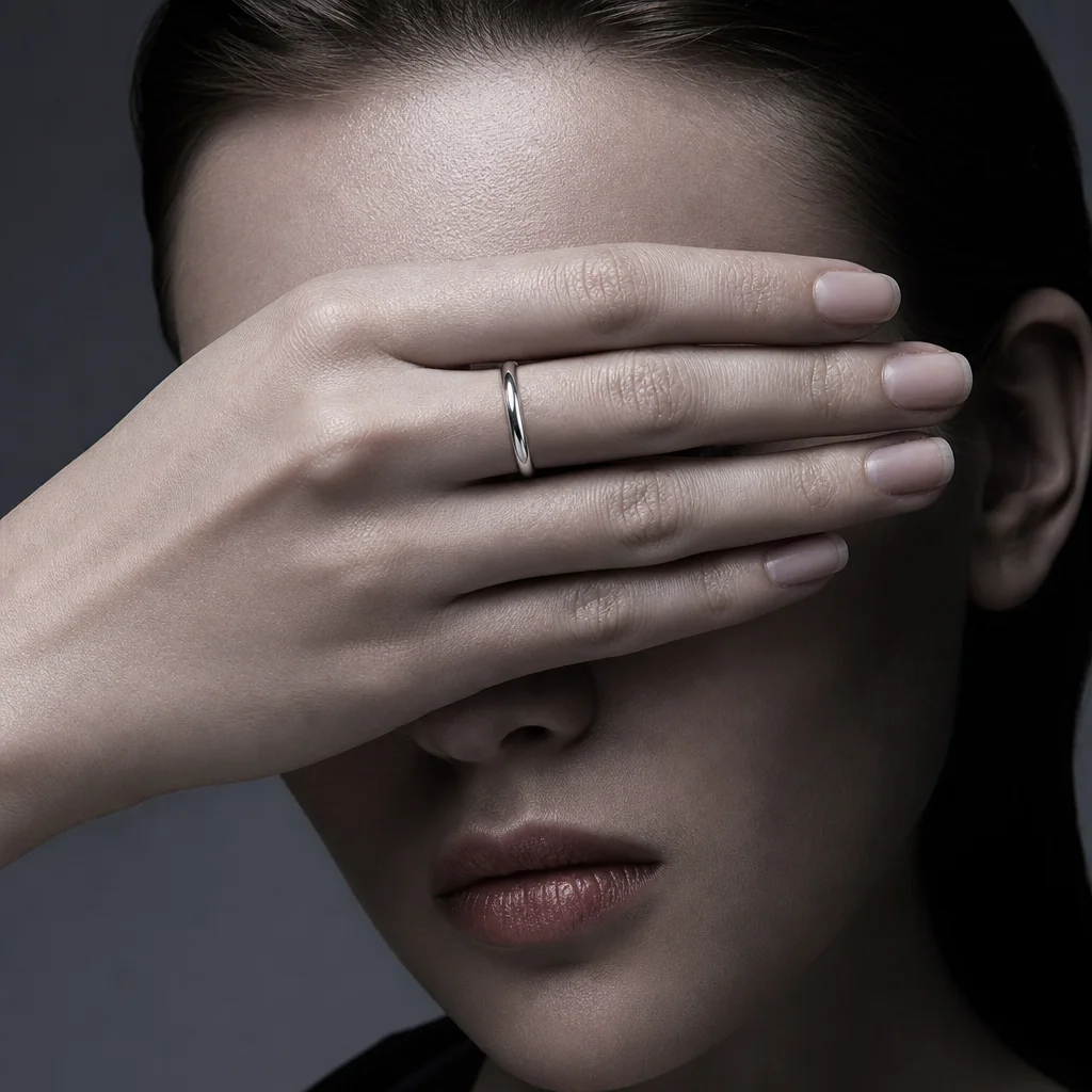 Minimalistischer 3mm Glatter Stapelring 18K Vergoldeter Edelstahl Hochglanzpolierter Bandring für Frauen und Mädchen Knöchelschmuck – Detail 7