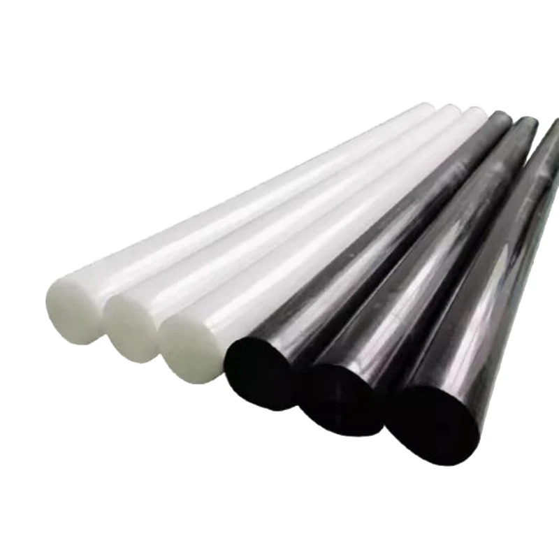 1/2Pcs Diameter 3mm-40mm Black White POM Rods Wear-resisting Solid Plastic Bars Polyoxymethylene Rod Stick Machining Materials