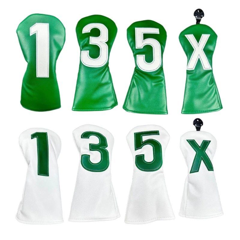 4Pcs Golfs Club Cover Iron Headcover Golfs Club Head Cover Gifts for Men Women