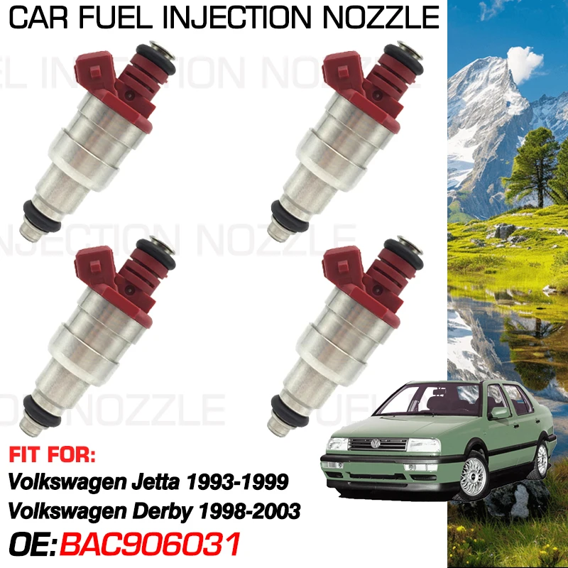 1X Fuel Injectors Nozzle Injection for Volkswagen VW Jetta 1993-1999 1998 1997 1996 Volkswagen VW Derby 1998-2003 2001 BAC906031