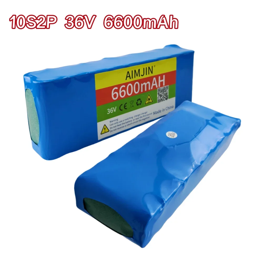 Imagem -04 - Bateria Recarregável para Roda Dupla 36v 6600mah 10s2p Íon de Lítio Veículo de Equilíbrio Scooters Elétricos