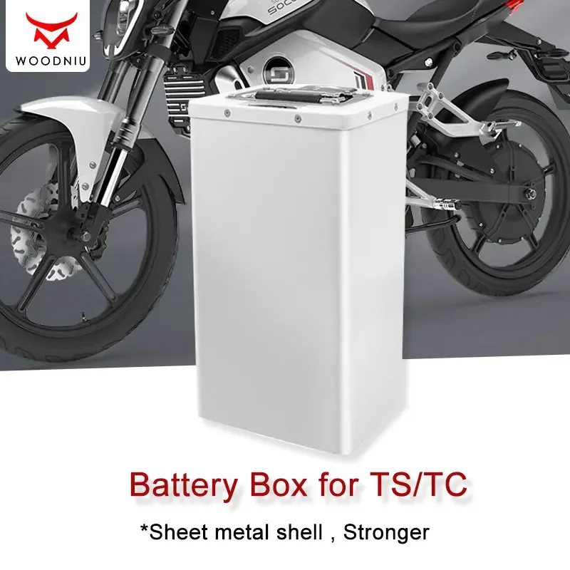 

For Supper SOCO TS TC Max Battery Box Direct Replacement Fully compatible Stronger Sheet Metal Shell Batteries Protection Cover