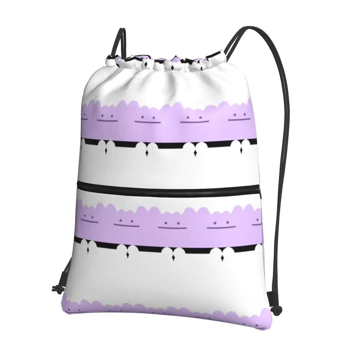 

Ditto Face Ditto Fy Anything 22 Backpacks Casual Drawstring Bags Shoes Bag Book Bags for Man Woman Students