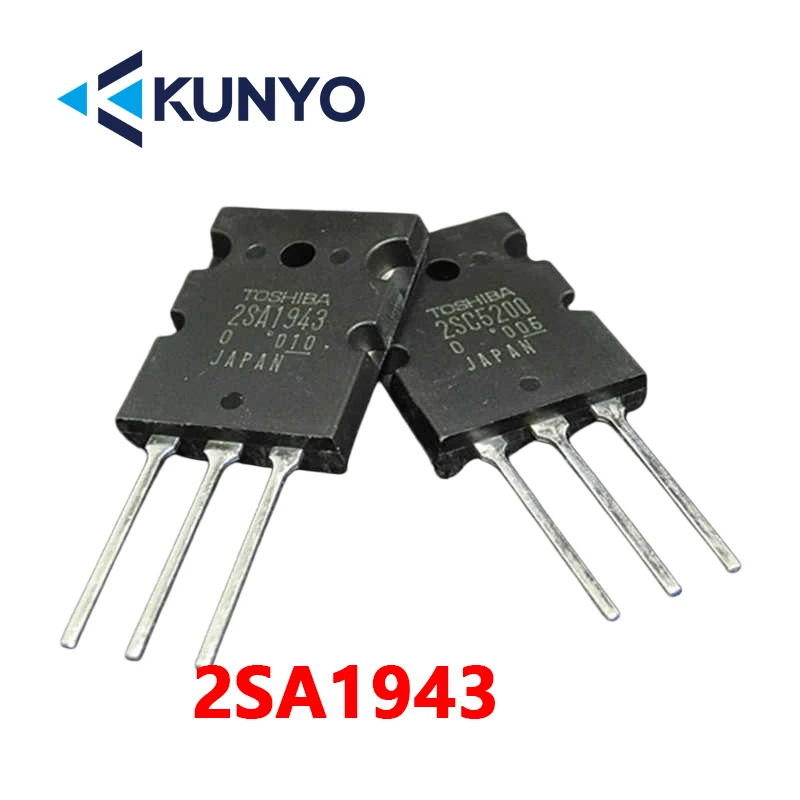 2SA1943 2SC5200 Audio Power Amplifier for Tube A1943 C520 brand new original authentic chip view 3