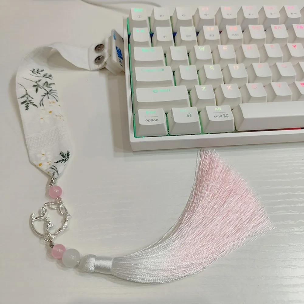 Chinese Retro Style Personalization for Wooting Customized Modification Keyboard Ribbon Decoration Gaming Accessories Gifts